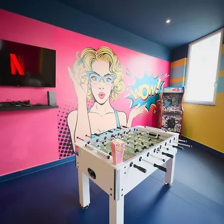 公寓 Popart Jacuzzi & Sauna De Gamme *